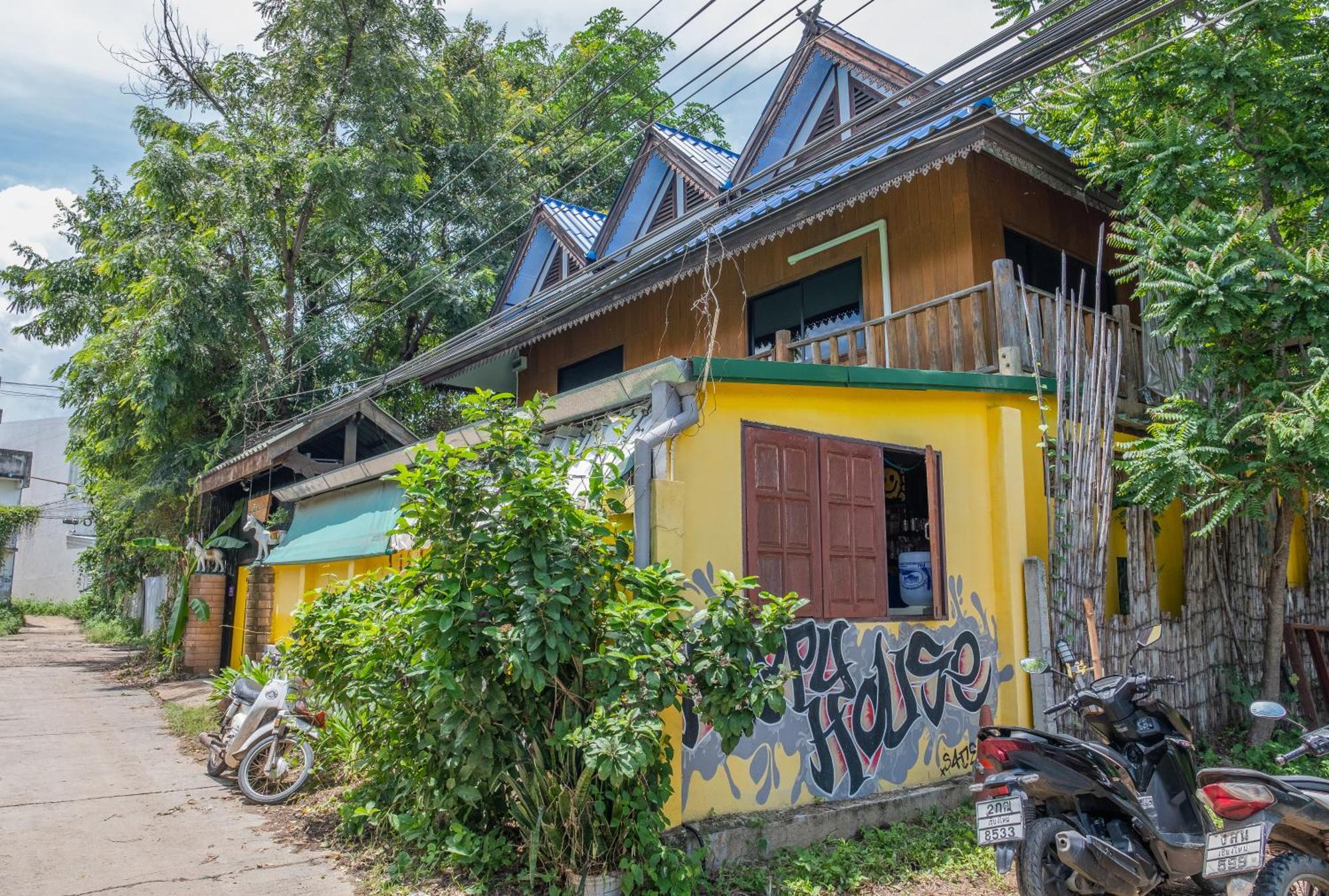 Happy House Backpackers Hostel Pai Ngoại thất bức ảnh