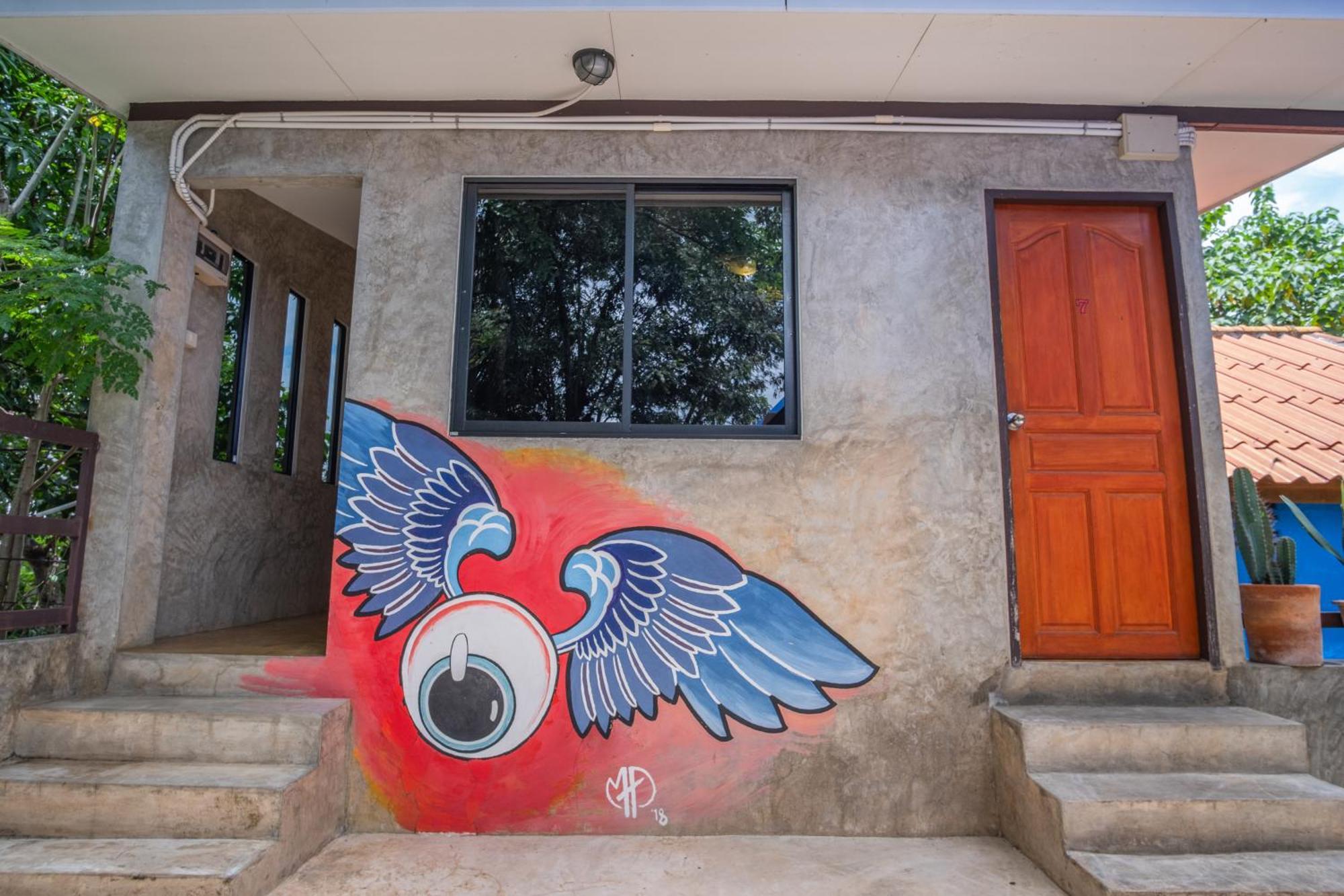 Happy House Backpackers Hostel Pai Ngoại thất bức ảnh