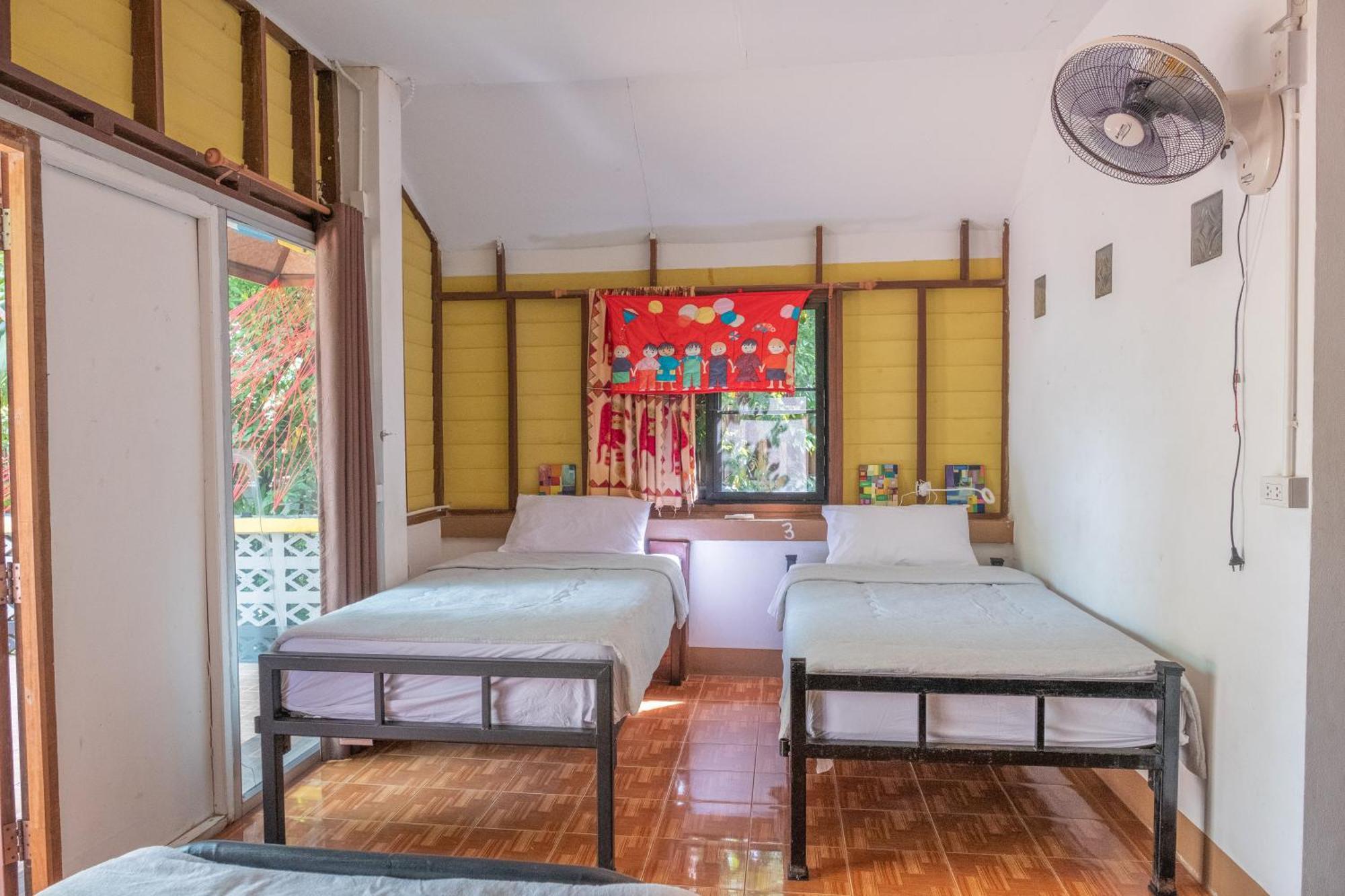 Happy House Backpackers Hostel Pai Ngoại thất bức ảnh