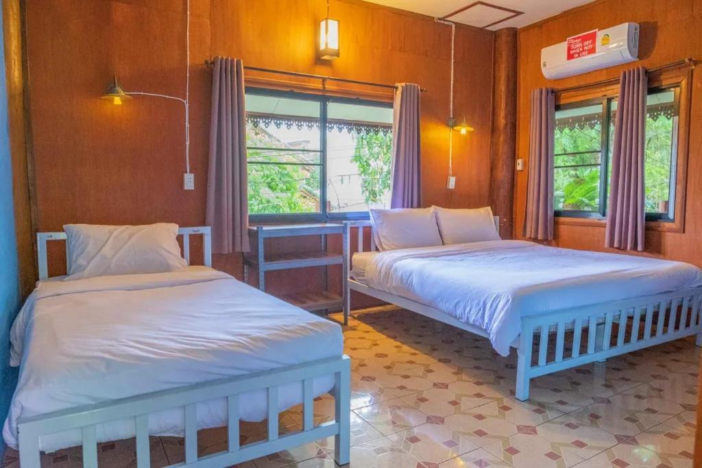 Happy House Backpackers Hostel Pai Ngoại thất bức ảnh